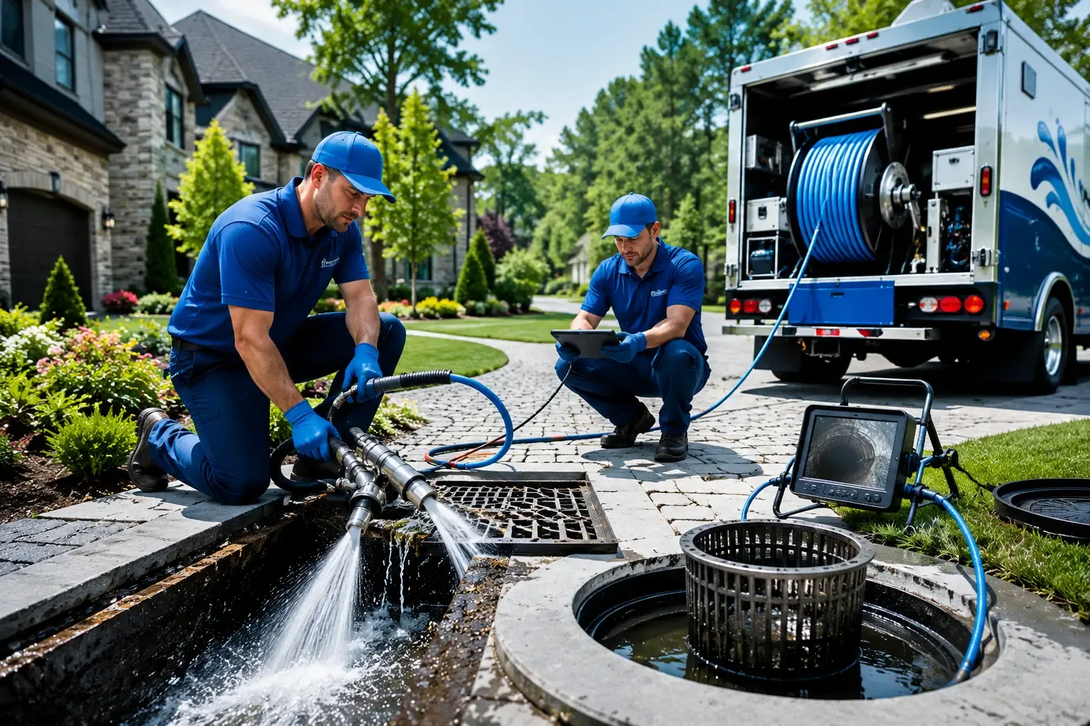 Local outdoor drain cleaning professionals in Londonderry, VT